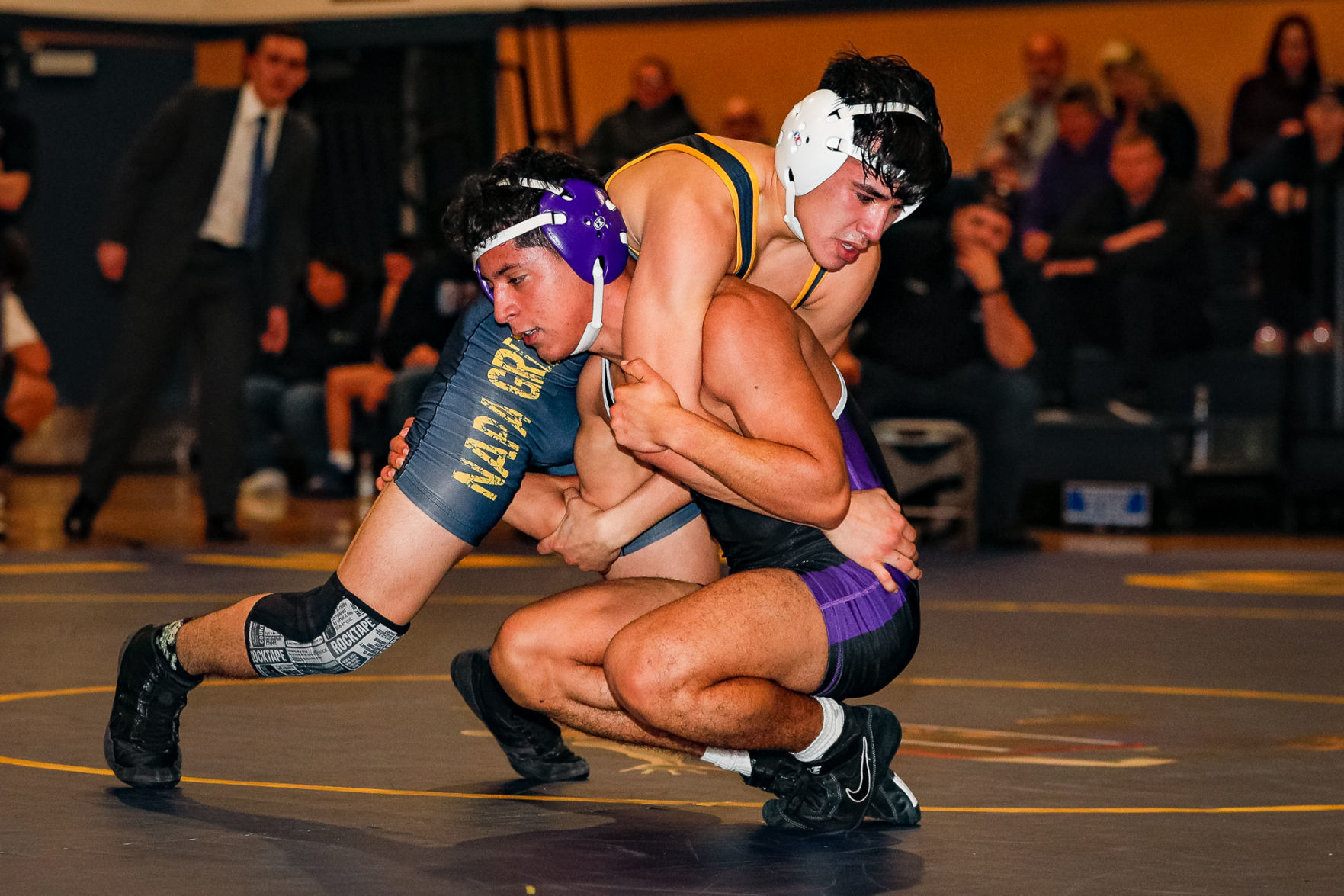 Napa High Grizzlies vs. Petaluma Trojans Varsity Wrestling